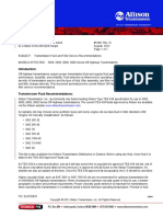Transmission Fluid and Filter Service Recommendations (Allison TES-439) PDF