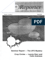 UFO Reporter - Volume 1, Number 1 (March 1992)