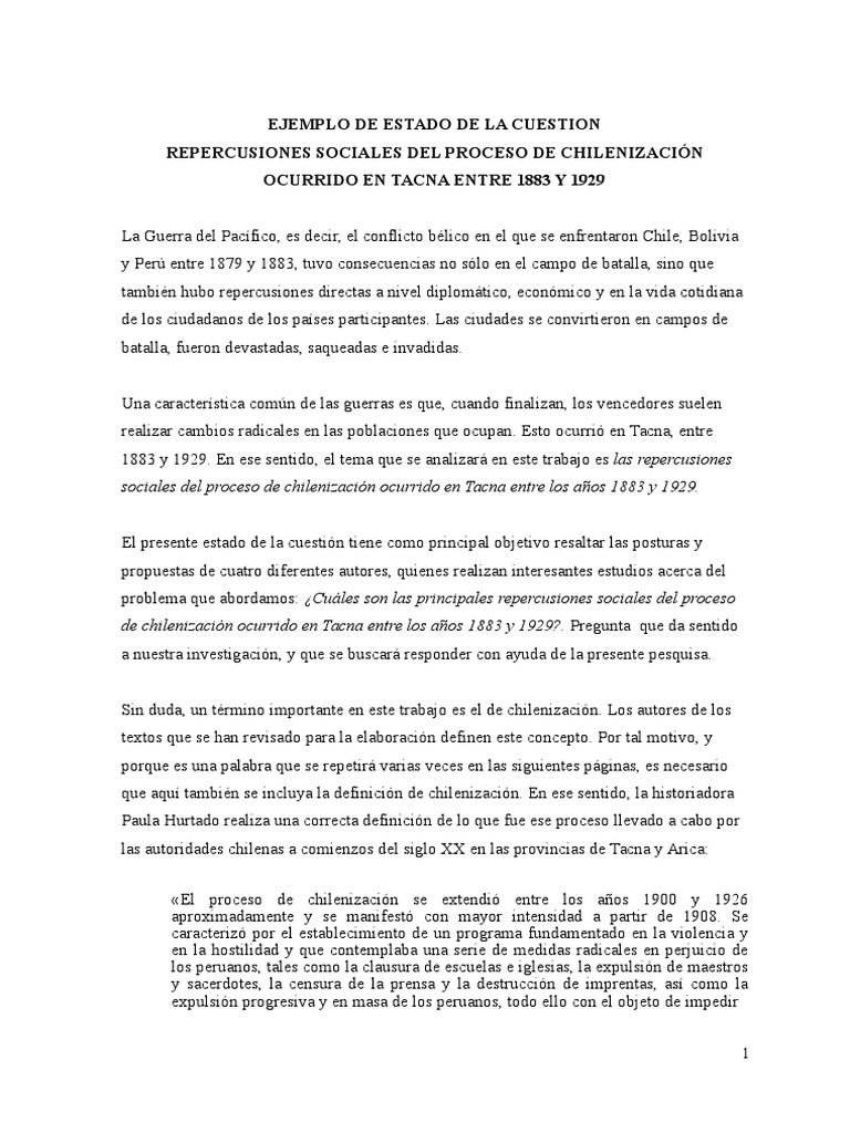 Ejemplo de Estado de La Cuestion 2 469 (1) Perú Chile