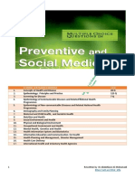 Preventive and Social Medicine MCQ 