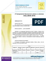 AULLIDOS  Circular Nº2 Programa