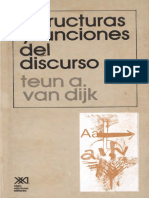 Van Dijk Teun a El Discurso Como Interaccion Social Estudios Del Discurso Introduccion Multidisciplinaria Vol 2