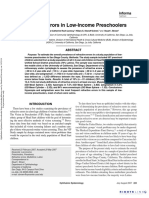 Refractive Errors in Low-Income Preschoolers: Barbara L. Brody, Anne-Catherine Roch-Levecq, Hillary S. Klonoff-Cohen