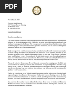 Download Letter of House chairs to Gov Dayton by FluenceMedia SN332498549 doc pdf