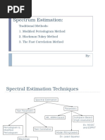 Spectrum Estimation Traditional Methods 