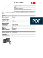 KEY LOCK OPEN POS. N.20005 E1/6 New: General Information