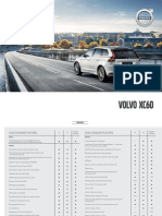 Volvo XC60 Option List