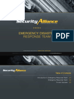 Security Alliance - Complete Security Solutions - Emergency/Disaster Response Team Presentation