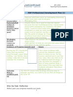 PDP Professional Development Plan 1 2
