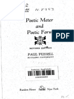 Fussell Poetic Meter PDF