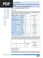 0048 - Uniaxial Bending With Pressure: Description