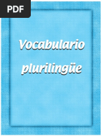 Lengua Azul Diccionario Plurilingue 2008 PDF