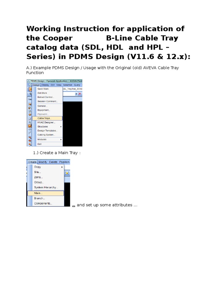 PDMS Design Usage-Of-Catalog Data 116&12x 20130724 | PDF | Computing ...