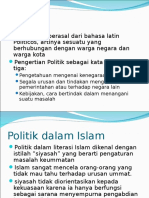 Pandangan Islam Terhadap Politik