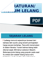 Hukum Lelang