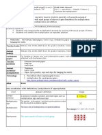 Multiplication Lesson Plan Repeated Addition