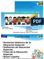 Educacion Especial Julio 2016