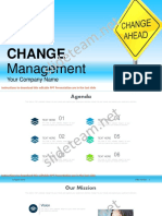 Change Management in Businesses PowerPoint Presentation Slides