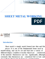 Sheet Metal Working