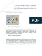 Clasificación de Los Sistemas Operativos: Sistema Operativo Mono Tareas