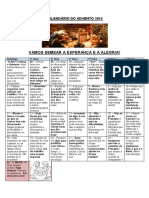 Calendário Do Advento 2016 PDF