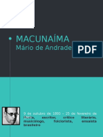 Macunaíma, Apresentação Slides