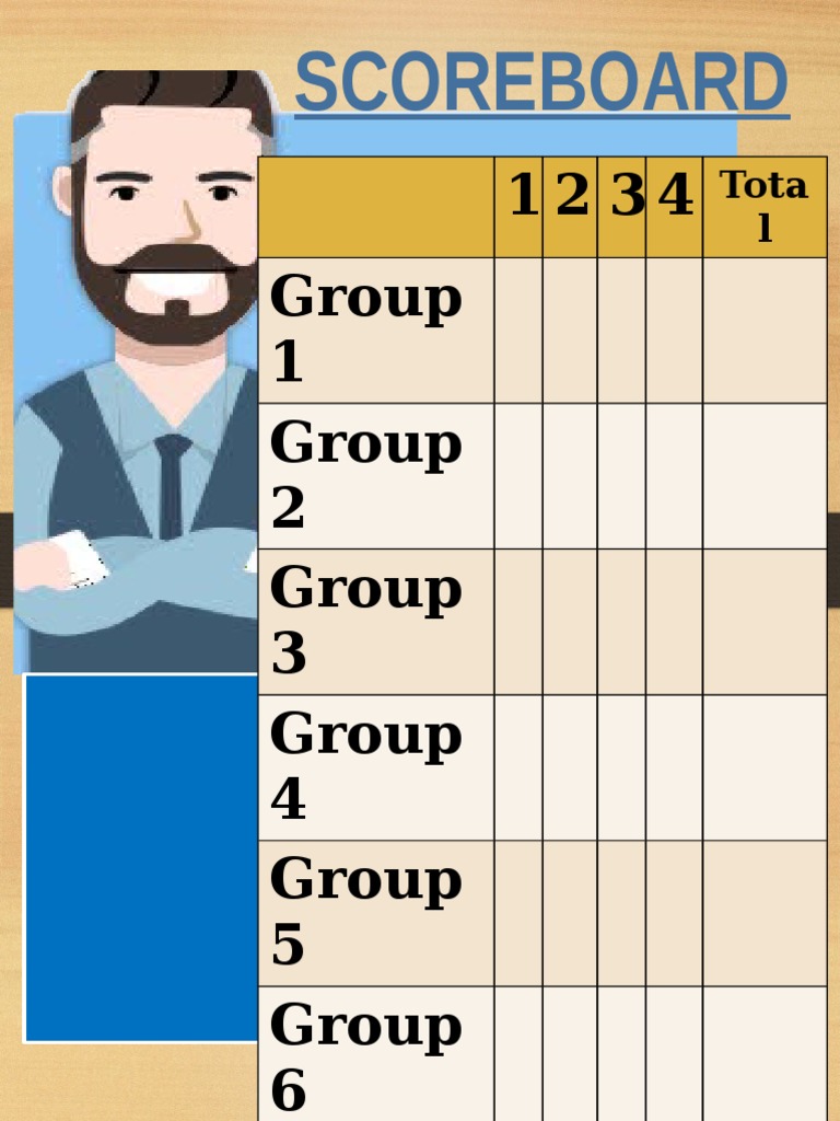 1 2 3 4 Group 1 Group 2 Group 3 Group 4 Group 5 Group 6 Group 7 Group 8 ...