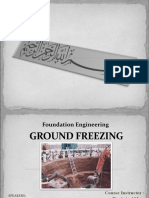 Foundation Engineering: Ground Freezing Techniques