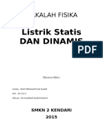 LISTRIK DAN ENERGI