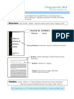 How To Cite A Journal in MLA