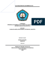 Cover Laporan Praktikum Geohidrologi
