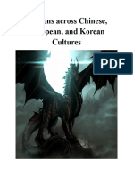 Dragons Across Chinese, European, and Korean Cultures