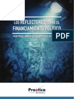 Reflectores Financiamiento Político - Estudio de Proética