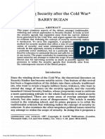 Buzan - Rethinking Security After Cold War PDF