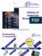 history of broadcast