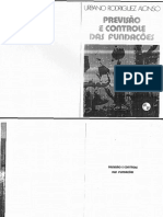 Urbano Rodriguez Alonso - Previsão e Controle Das Fundações PDF
