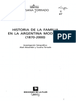 Historia de la familia argentina 1870-2000