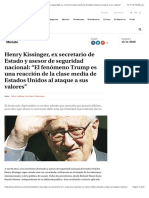 Kissinger+y+Trump La+Tercera 11-2016