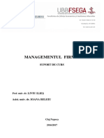 Managementul Firmei