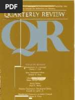 Download Winter 1986-1987 Quarterly Review - Theological Resources for Ministry by United Methodist General Board of Higher Education and Ministry SN33256472 doc pdf