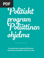 Politiskt Program - Poliittinen Ohjelma