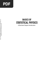 Statistical Physics: Basics of