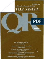 Winter 1991-1992 Quarterly Review - Theological Resources For Ministry