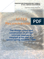 AFTES 147 (2005) - The design, sizing and construction of precast concrete segments installed at the rear of a tunnel boring machine (TBM)(GT18R1A1).pdf
