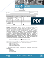 Historia 4b Evaluacion-Abril