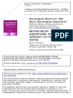 Sociological Spectrum: Mid-South Sociological Association