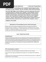 Unit Plan For The Constitution For Weebly