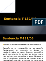 Sentencia T 131