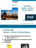 Taxation - Its Role in Decision Making: Kristie Dewald