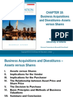 Business Acquisitions and Divestitures-Assets Versus Shares: Kristie Dewald